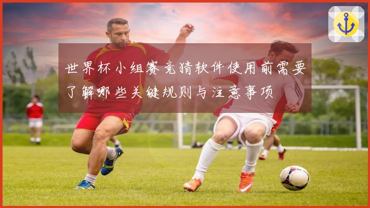 世界杯小组赛竞猜软件使用前需要了解哪些关键规则与注意事项