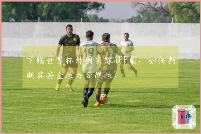 下载世界杯外围买球APP前，如何判断其安全性与合规性？