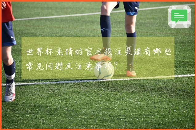 世界杯竞猜的官方投注渠道有哪些常见问题及注意事项？