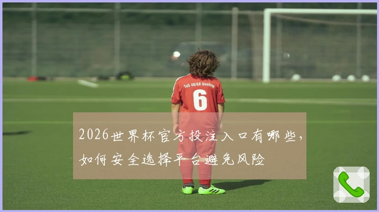 2026世界杯官方投注入口有哪些，如何安全选择平台避免风险