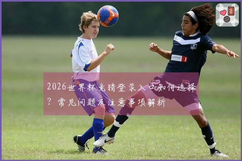 2026世界杯竞猜登录入口如何选择？常见问题及注意事项解析
